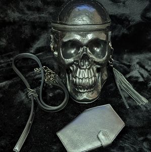 Killstar Gravedigger Handbag & Coffin Wallet